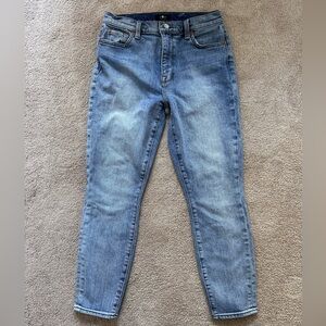 7 For All Mankind High Waist Ankle Skinny Jeans - 29